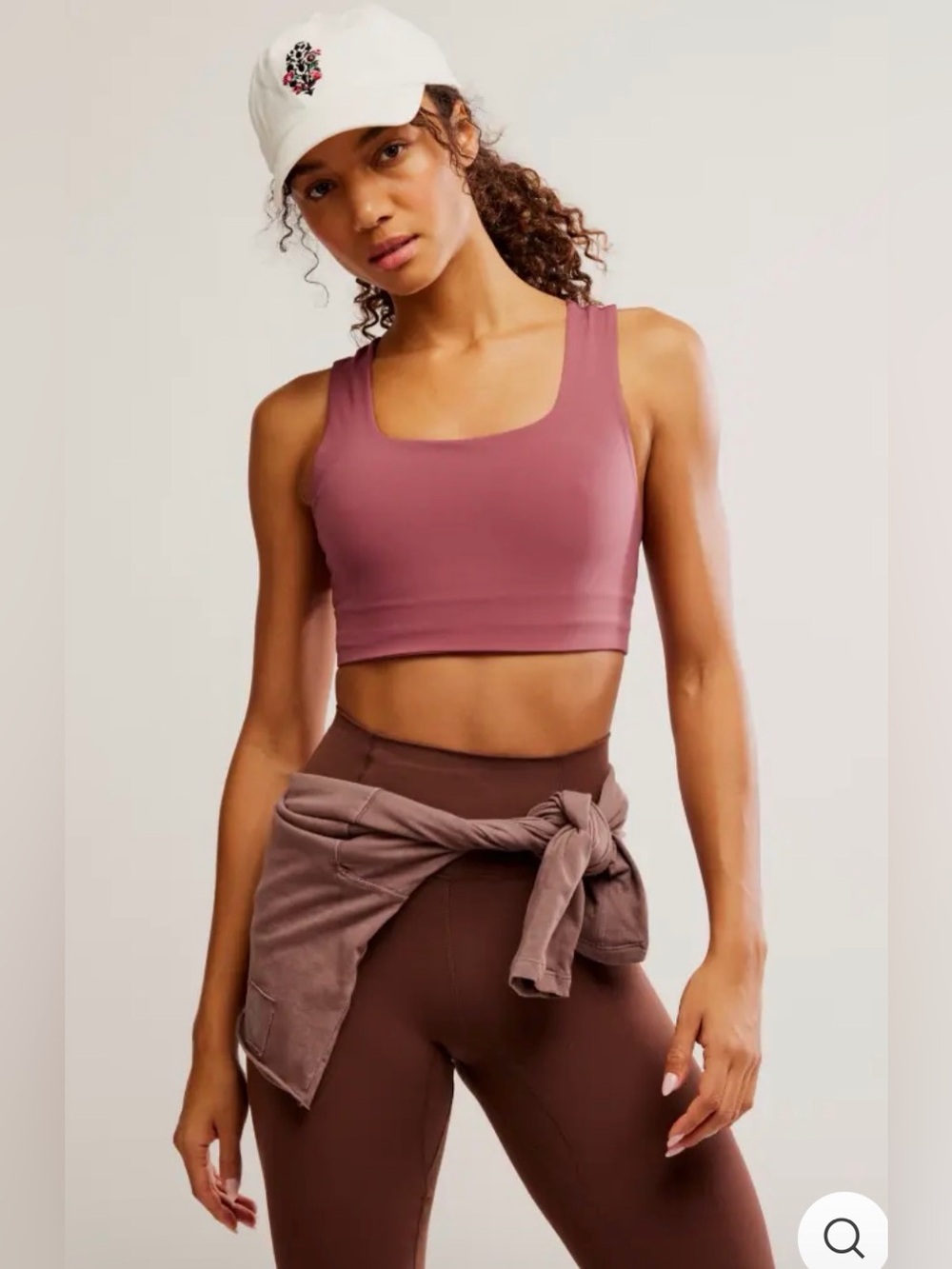 💘Free People Movement Win Win Bra Deep Mulberry Longline Size S💘